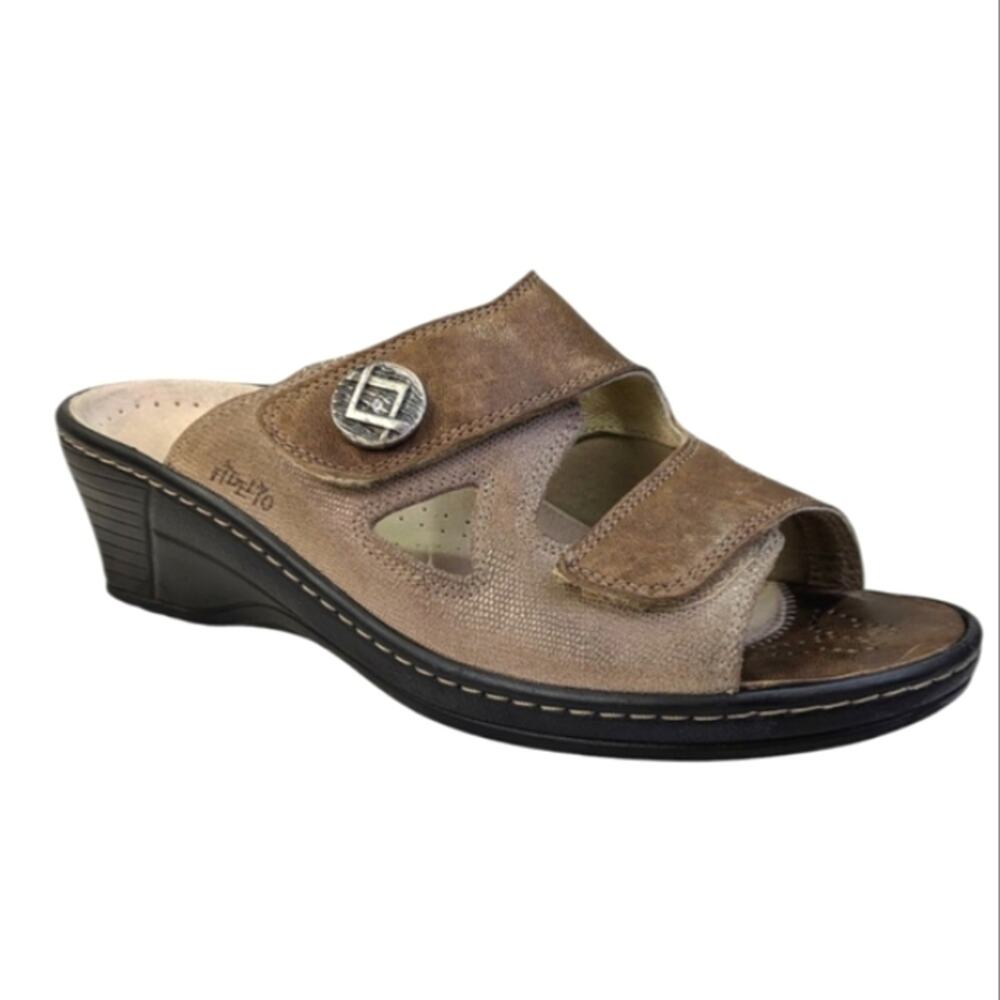 Fidelio Hallux Sophie No Back Sandals Size 38 US 7  EUC   S3557